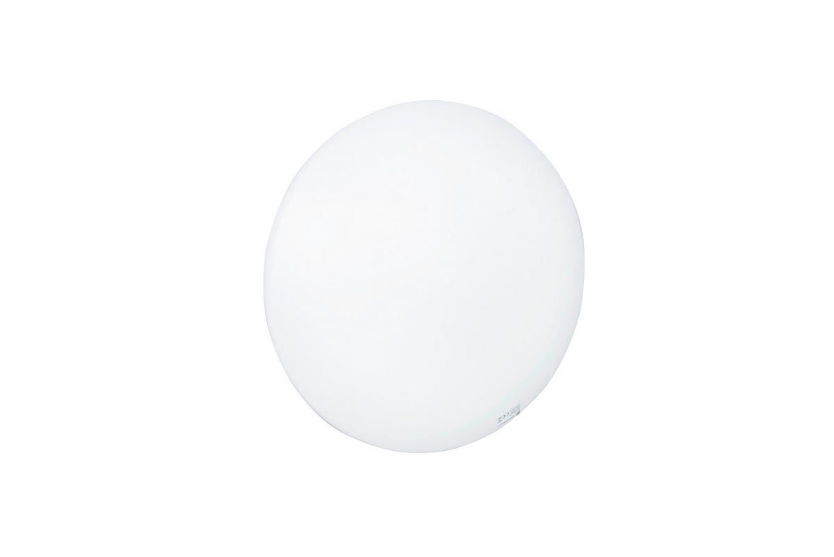 LED PLAFONJERA  - bela, Osnovno, metal/plastika (25,8/9/25,8cm)