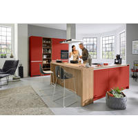 EINBAUKÜCHE SILVIA  - Design, Holzwerkstoff - Novel