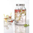 GETRÄNKESPENDER 5,6 L   - Edelstahlfarben/Transparent, Basics, Glas/Kunststoff (5,6l) - Novel
