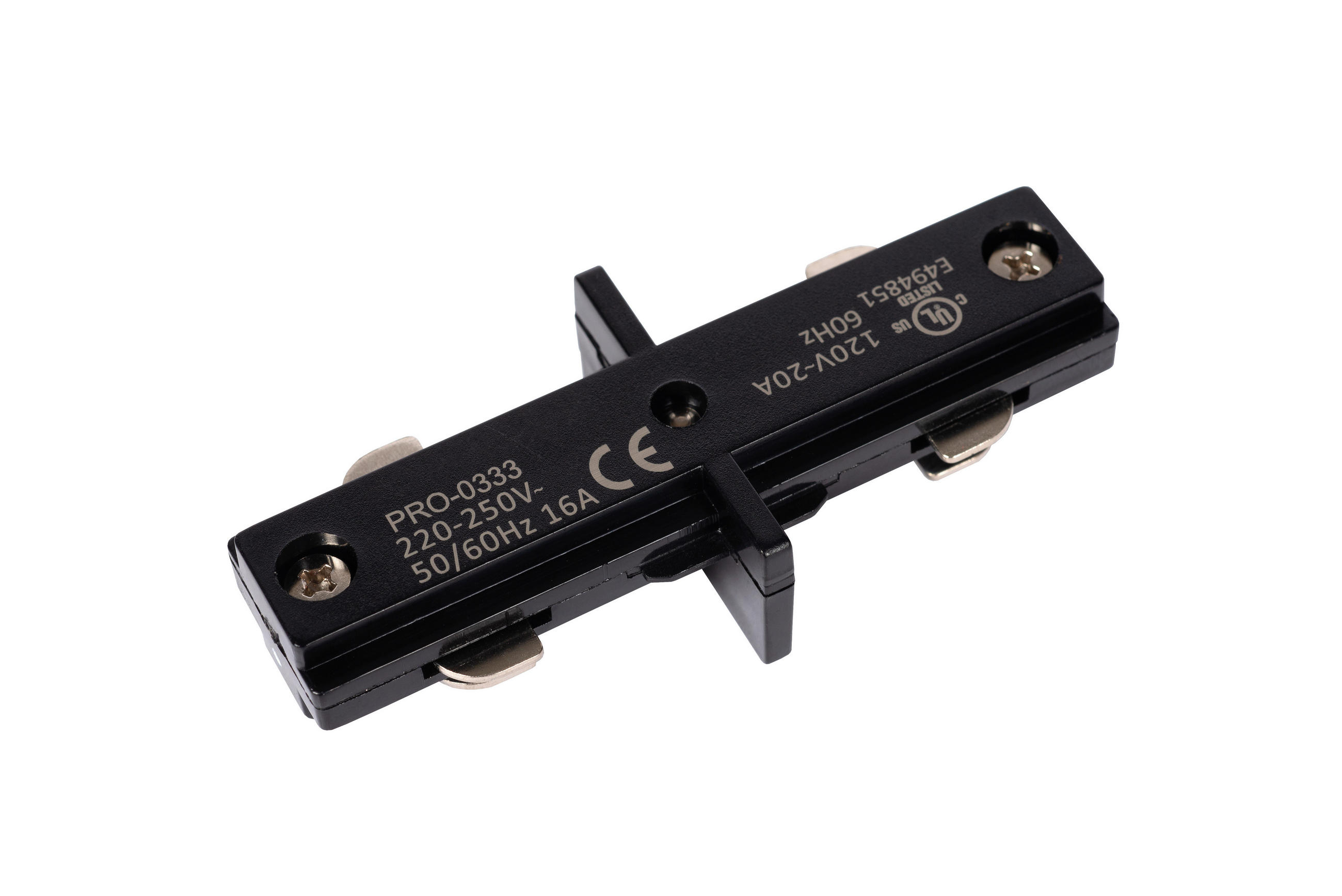 Lucide Schienensystem Track Schwarz 3.5x1.8x7.8 cm