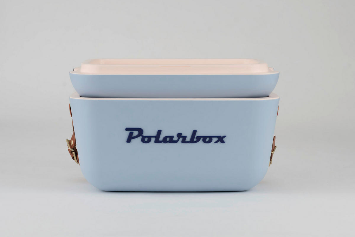 KÜHLBOX Pastellblau 12 L  - Pastellblau, Basics, Kunststoff (40/25.8/25.3cm) - Polarbox