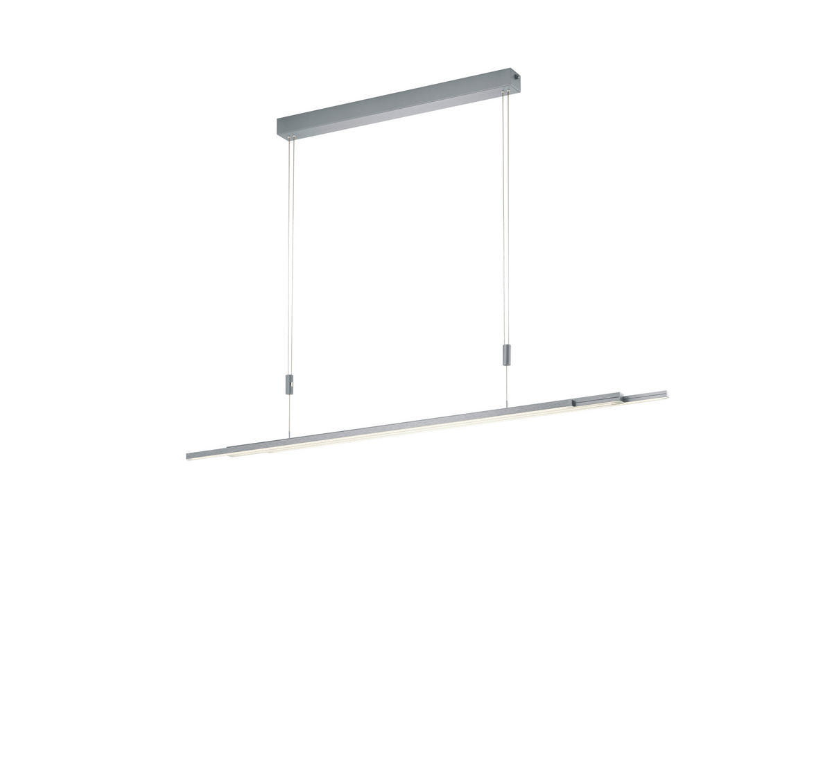 LED-HÄNGELEUCHTE 110-203/150 cm  - Design, Metall (110-203/150cm) - Bankamp
