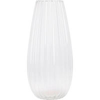 VASE  - Transparent, Basics, Glas (17/17/37cm)