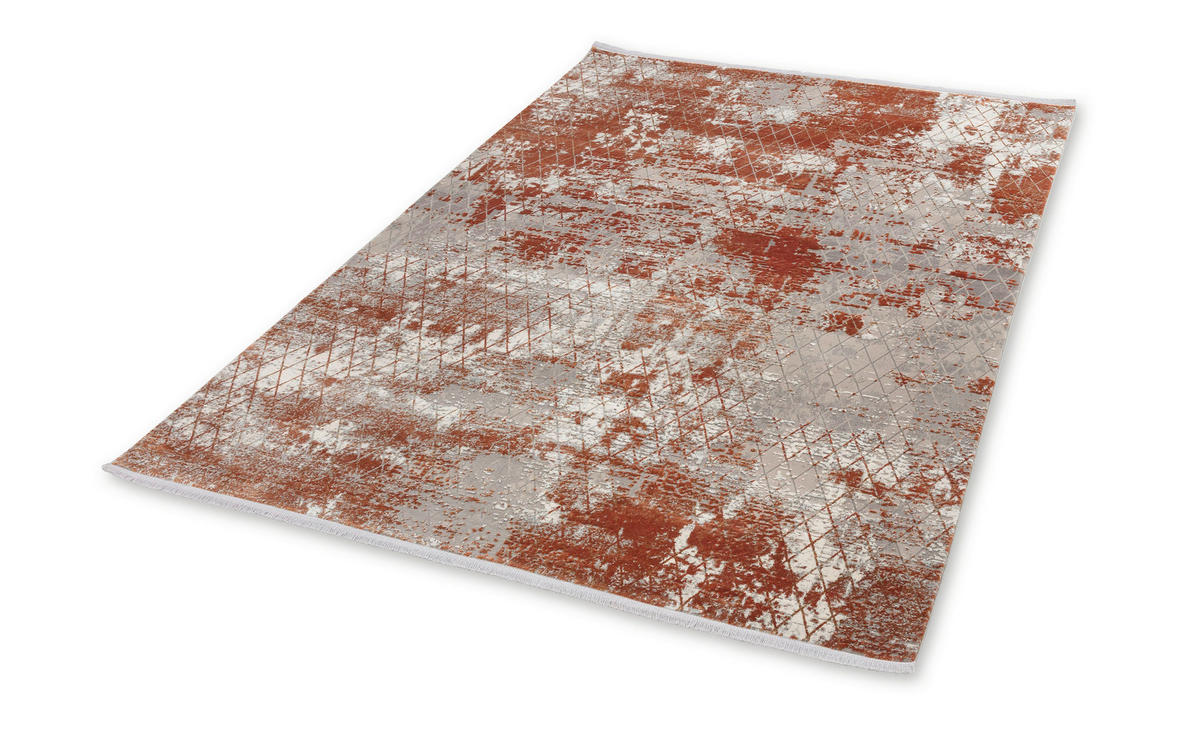 WEBTEPPICH 160/230 cm Vision Terracotta  - Terracotta, Design, Textil (160/230cm) - Schöner Wohnen