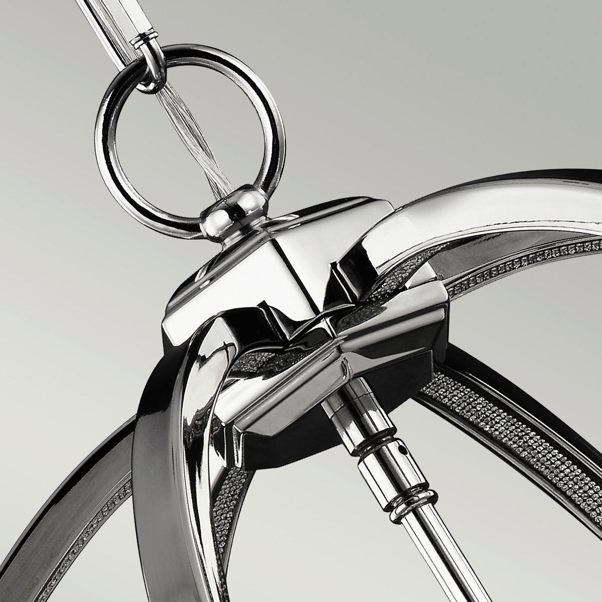 HÄNGELEUCHTE 43.2/67.9 cm  - Nickelfarben, KONVENTIONELL, Metall (43.2/67.9cm) - Elstead Lighting
