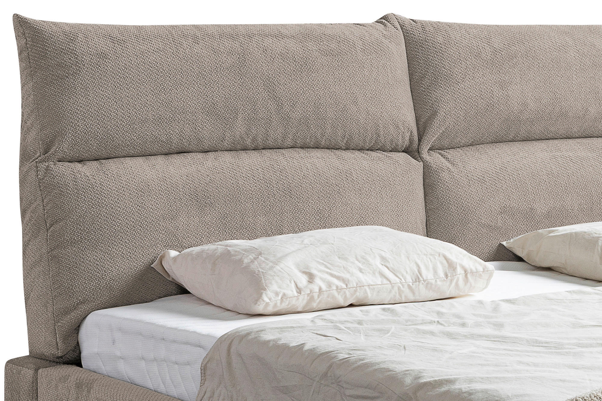 ČALOUNĚNÁ POSTEL, 180/200 cm, šedá - šedá, Moderní, kov/dřevo (180/200cm) - MID.YOU