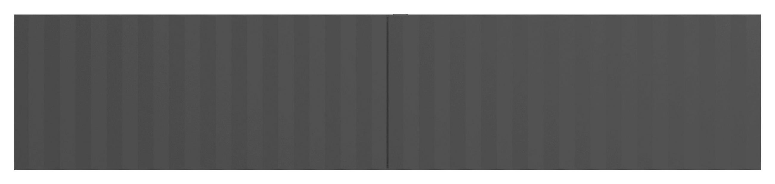 TV STOLEK, bílá, vysoce lesklá bílá, černá, 154/32/42 cm - bílá/černá, Basics, kompozitní dřevo (154/32/42cm) - Xora