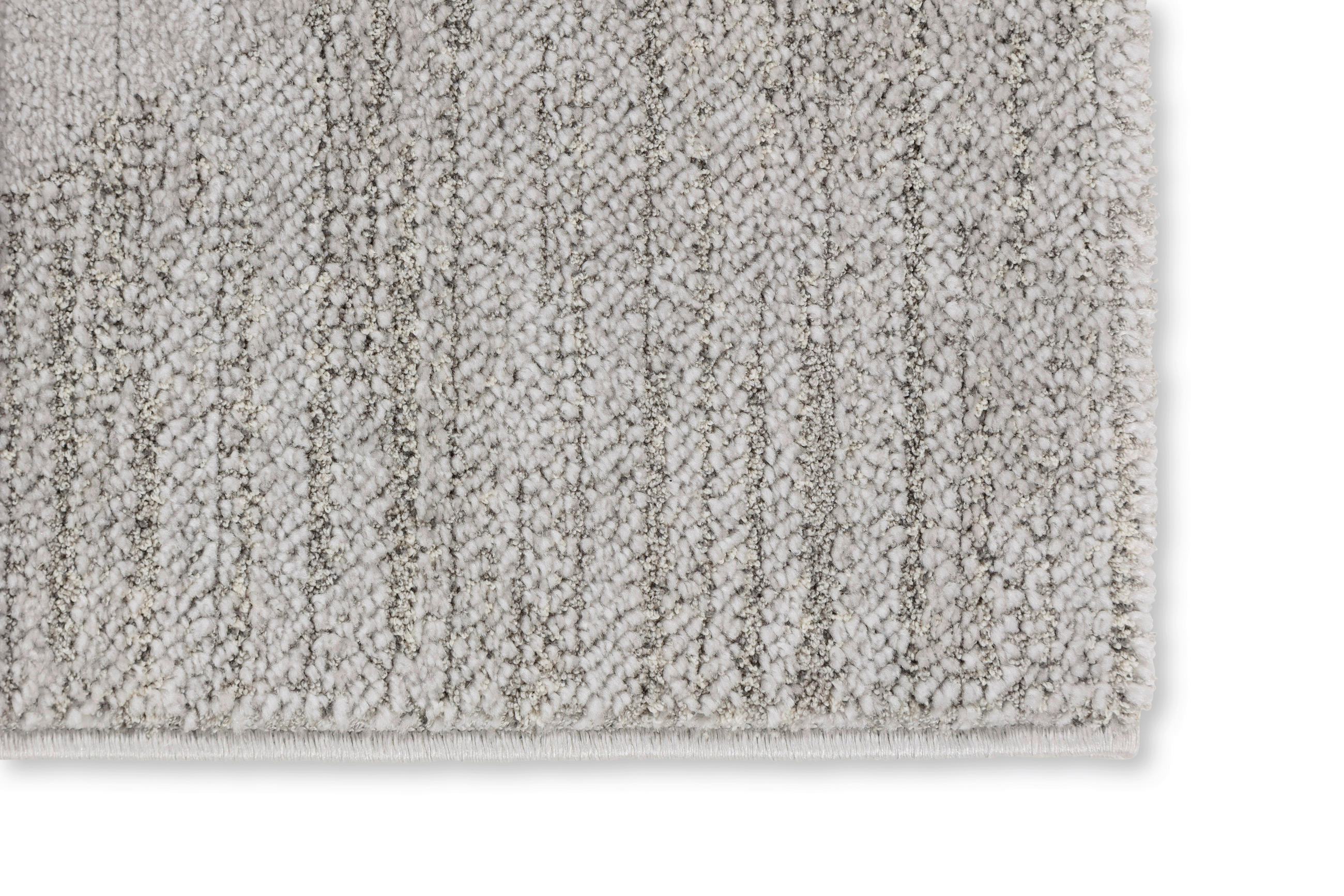 Thumbnail - Novel Webteppich Maglie, Grau, Textil, Graphik, rechteckig, 133x190 cm, für Fußbodenheizung geeignet, in verschiedenen G...