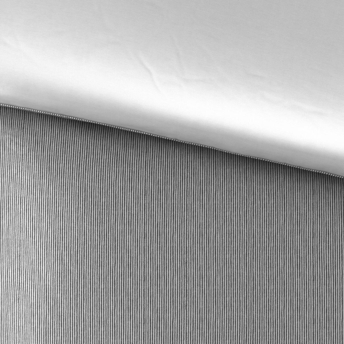 WENDEBETTWÄSCHE Satin 200/200 cm  - Silberfarben, Basics, Textil (200/200cm) - Bio:Vio