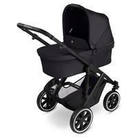 KINDERWAGEN  Salsa 5 Air  Coal  - Schwarz, Basics, Textil/Metall (63/118/95,5cm) - ABC Design