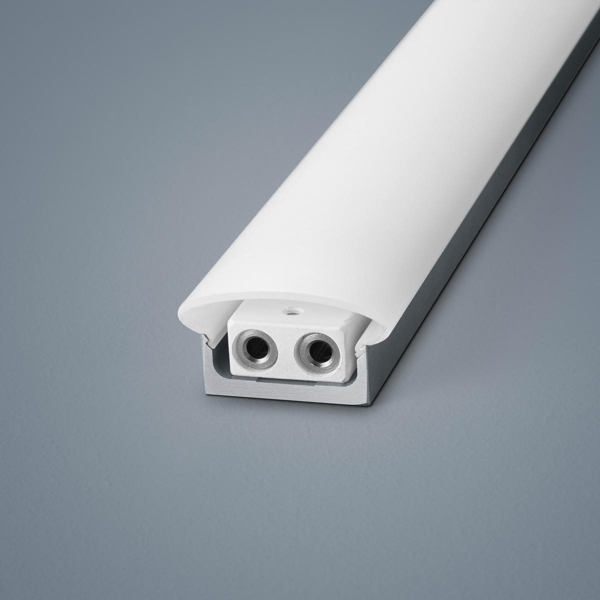 LED-DECKENLEUCHTE 150/4/2 cm   - Nickelfarben, Basics, Metall (150/4/2cm) - Helestra