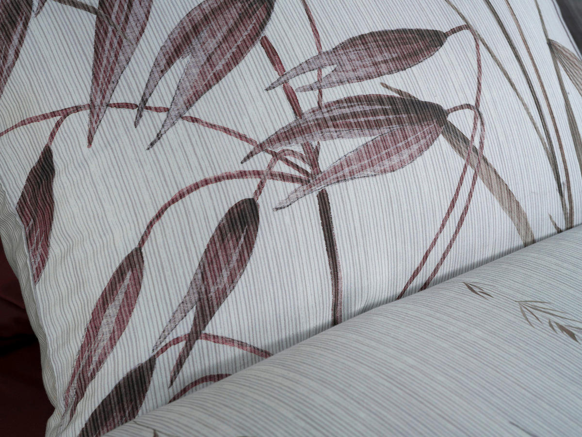 BETTWÄSCHE Elvira Makosatin 155/220 cm  - Naturfarben, Basics, Textil (155/220cm)