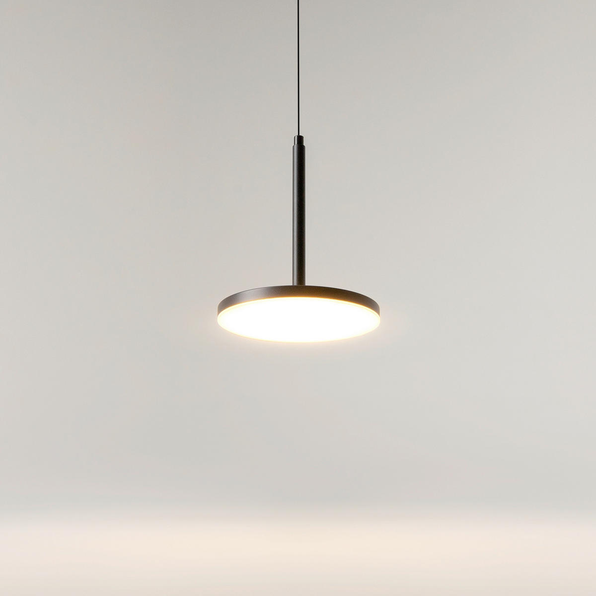 PENDELLEUCHTE Plato 18.5/195 cm  - Schwarz, Design, Metall (18.5/195cm) - MAYTONI