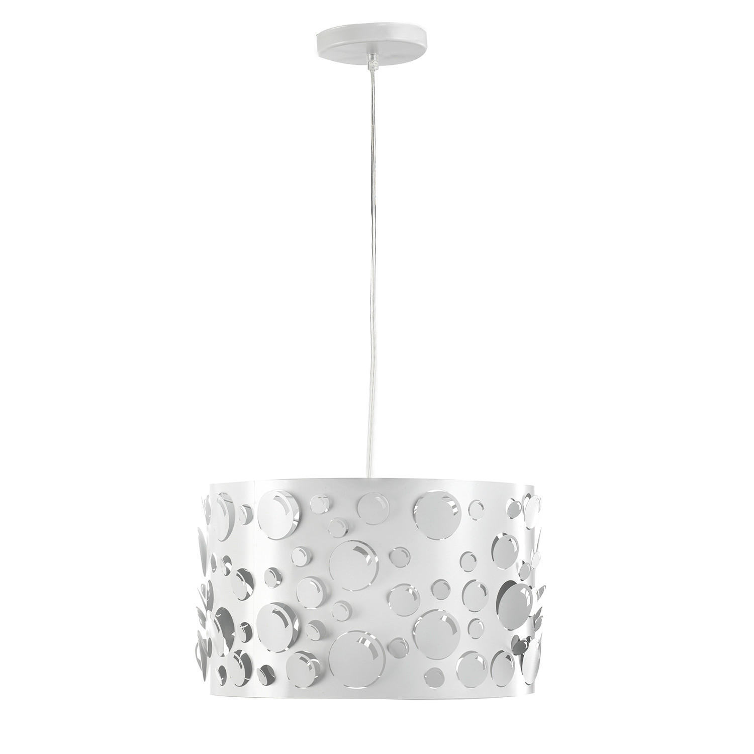 XXXLutz Hängeleuchte Weiß 90 cm
