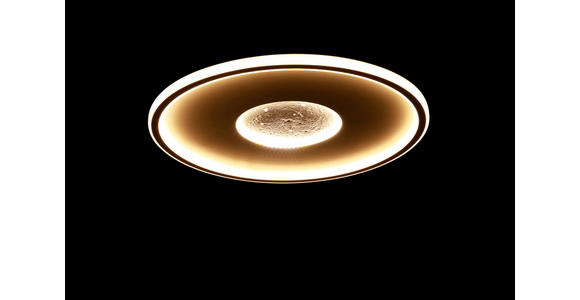 LED-DECKENLEUCHTE 50/5 cm - Weiß, Basics, Kunststoff/Metall (50/5cm) - Novel