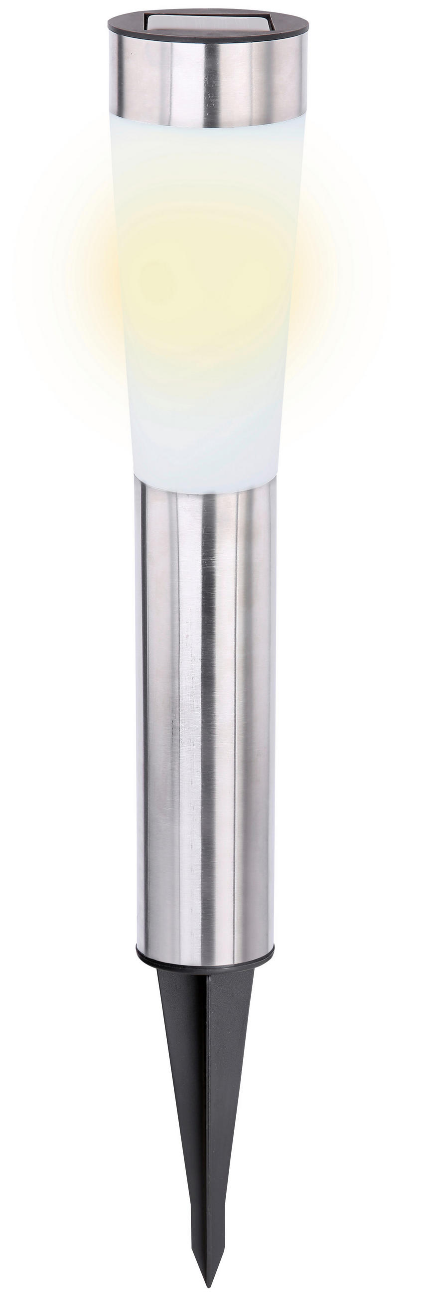 SOLARLEUCHTENSET 3-teilig - Design, Kunststoff/Metall (7,8/56cm) - Ambia Garden