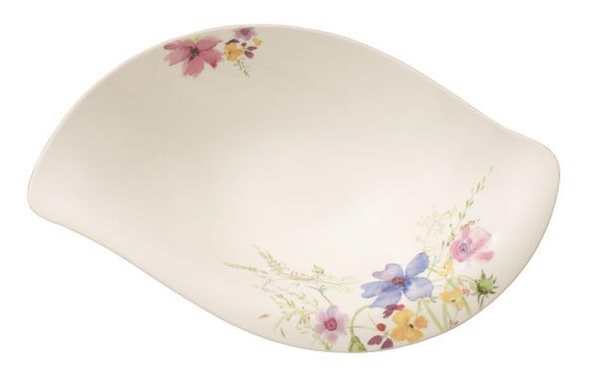 SALATSCHÜSSEL  Mariefleur Serve and Salad 24 cm  - Multicolor/Weiß, Basics, Keramik (24cm) - Villeroy & Boch