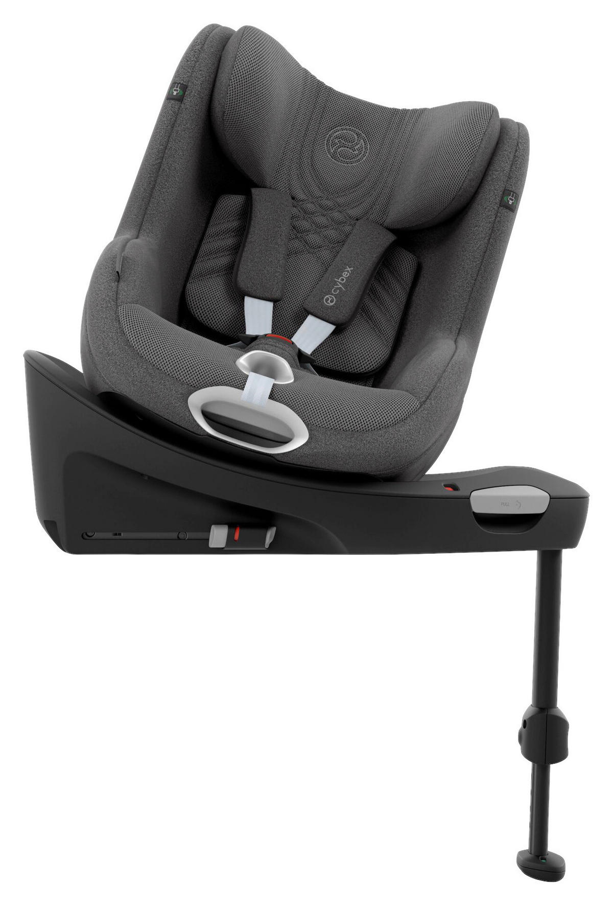 REBOARDER-KINDERSITZ Sirona Ti Plus  - Dunkelgrau, Basics, Kunststoff/Textil (71/44/75cm) - cybex PLATINUM
