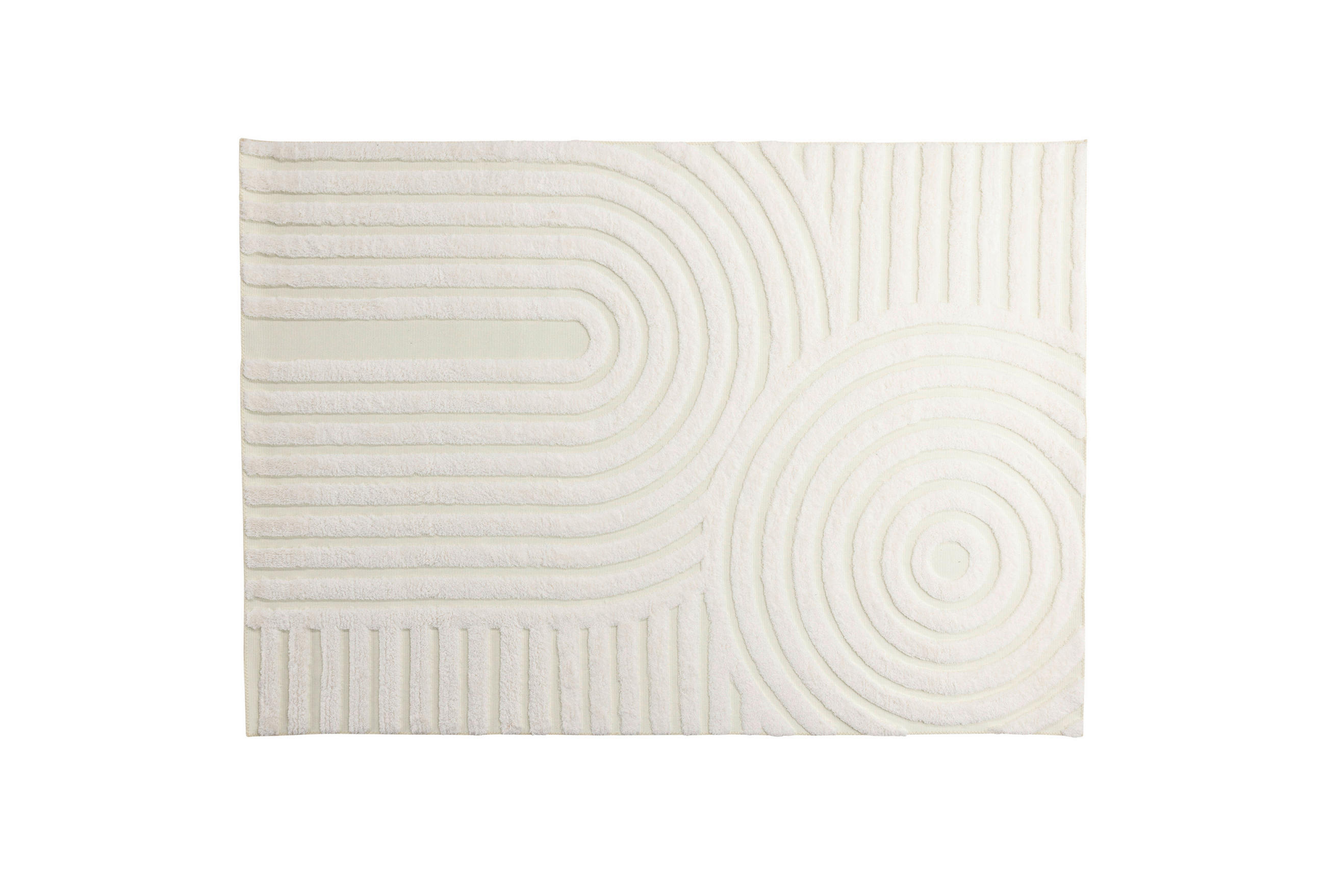 HOCHFLORTEPPICH 290/200 cm Weiß  - Weiß, LIFESTYLE, Textil (290/200cm) - P & B