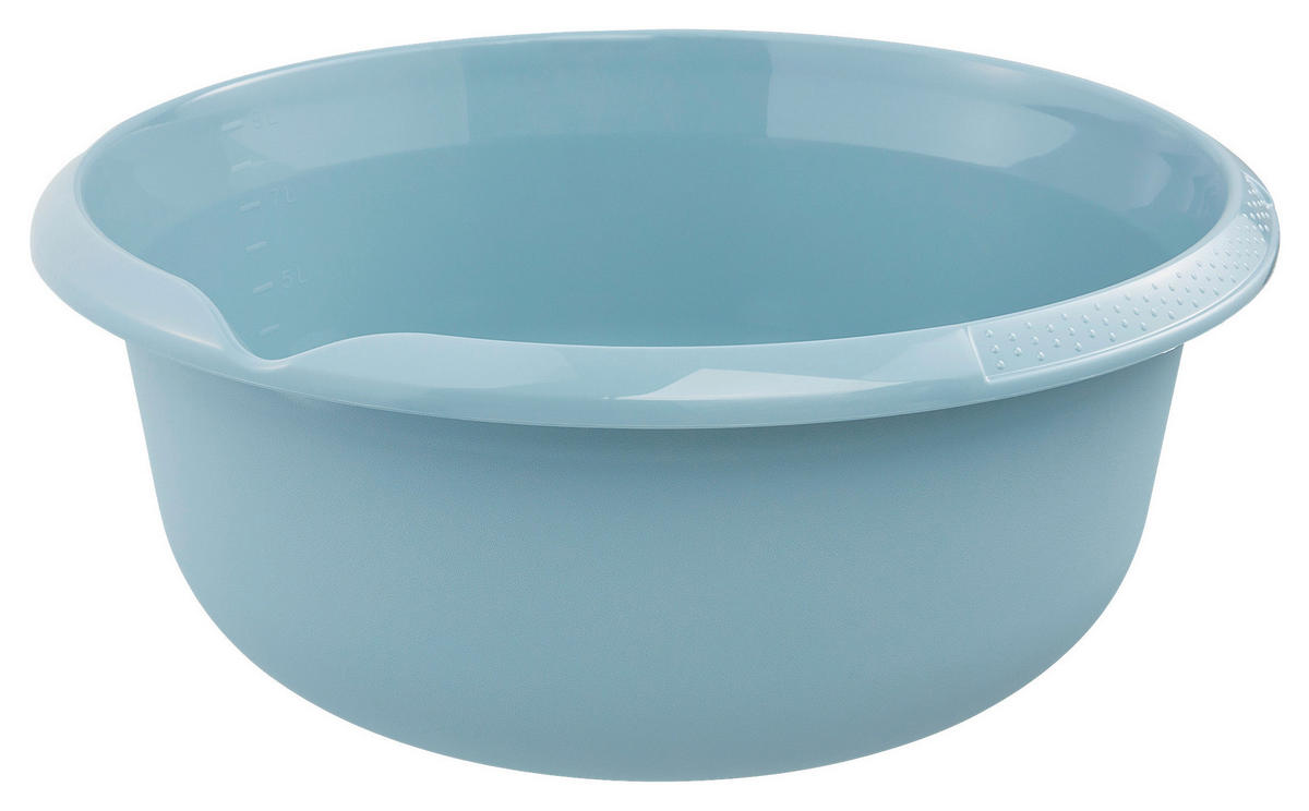 SPÜLSCHÜSSEL - Blau, Basics, Kunststoff (36/15cm)