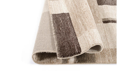LÄUFER 80/250 cm Palazzo Bloc Braun, Beige  - Beige/Braun, KONVENTIONELL, Textil (80/250cm) - Novel