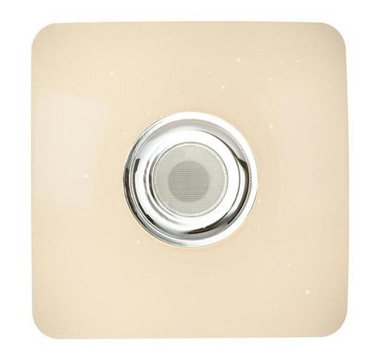 LED SVJETILJKA STROPNA Ayleen  - bijela/boje kroma, Basics, metal/plastika (36,5/36,5/9cm) - Globo