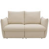 2-SITZER-SOFA in Mikrofaser Creme  - Creme, Design, Textil (180/100/97cm) - LOOKS by W.Joop