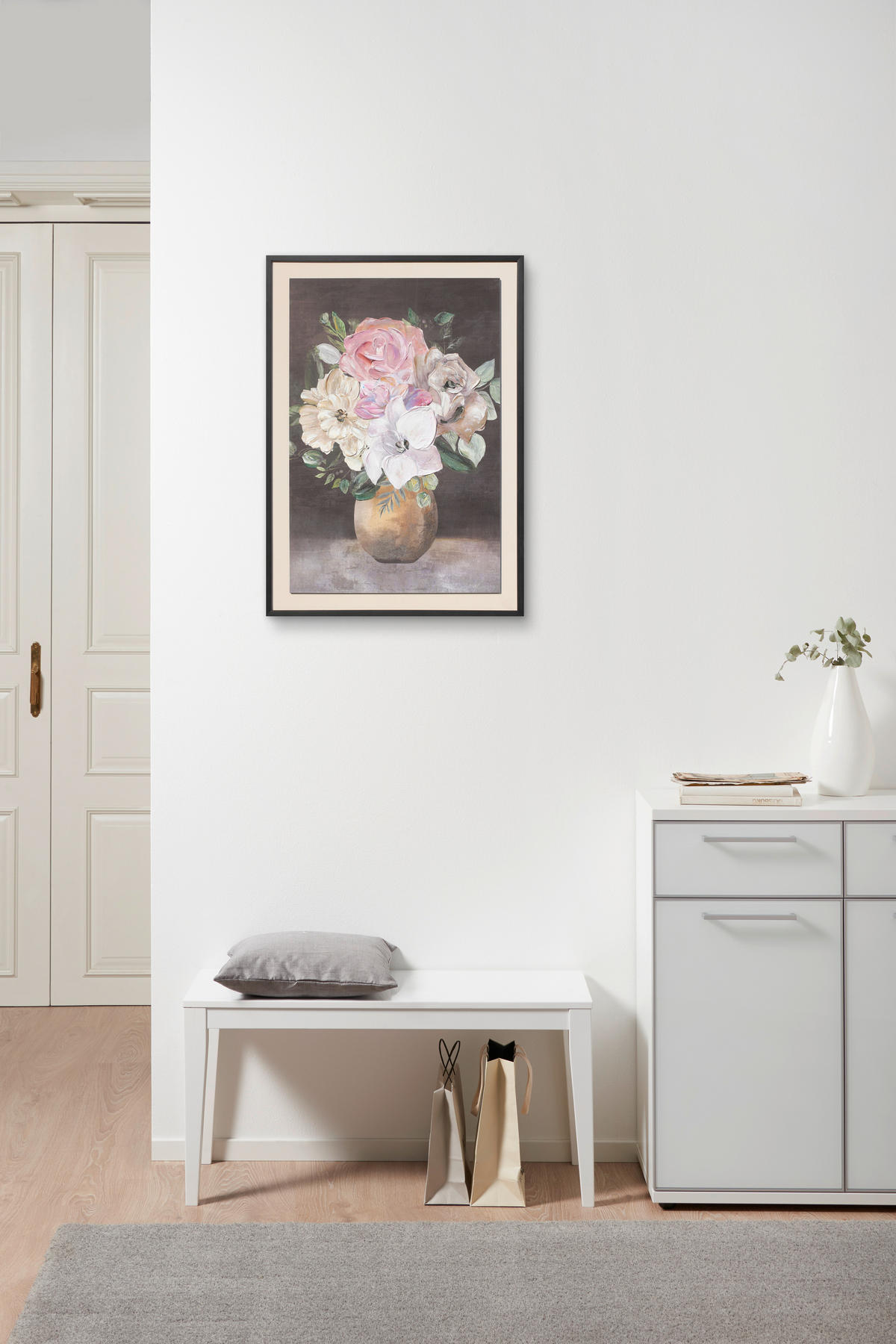 ŠTAMPA NA PLATNU   - višebojna/crna, Trendi, tekstil/pločasti materijal (50/70cm) - Monee