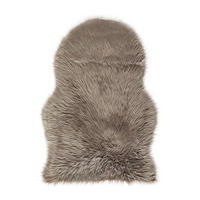 KUNSTFELL 60/90 cm Sarah Taupe  - Taupe, Basics, Textil/Fell (60/90cm) - Boxxx