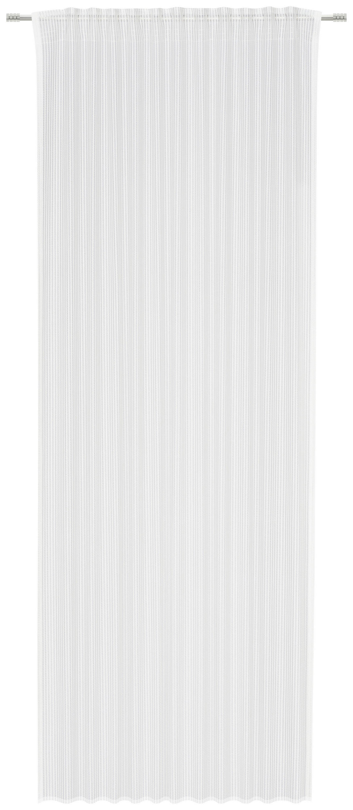 FERTIGSTORE  transparent   140/260 cm  - Weiß, Basics, Textil (140/260cm) - Dieter Knoll