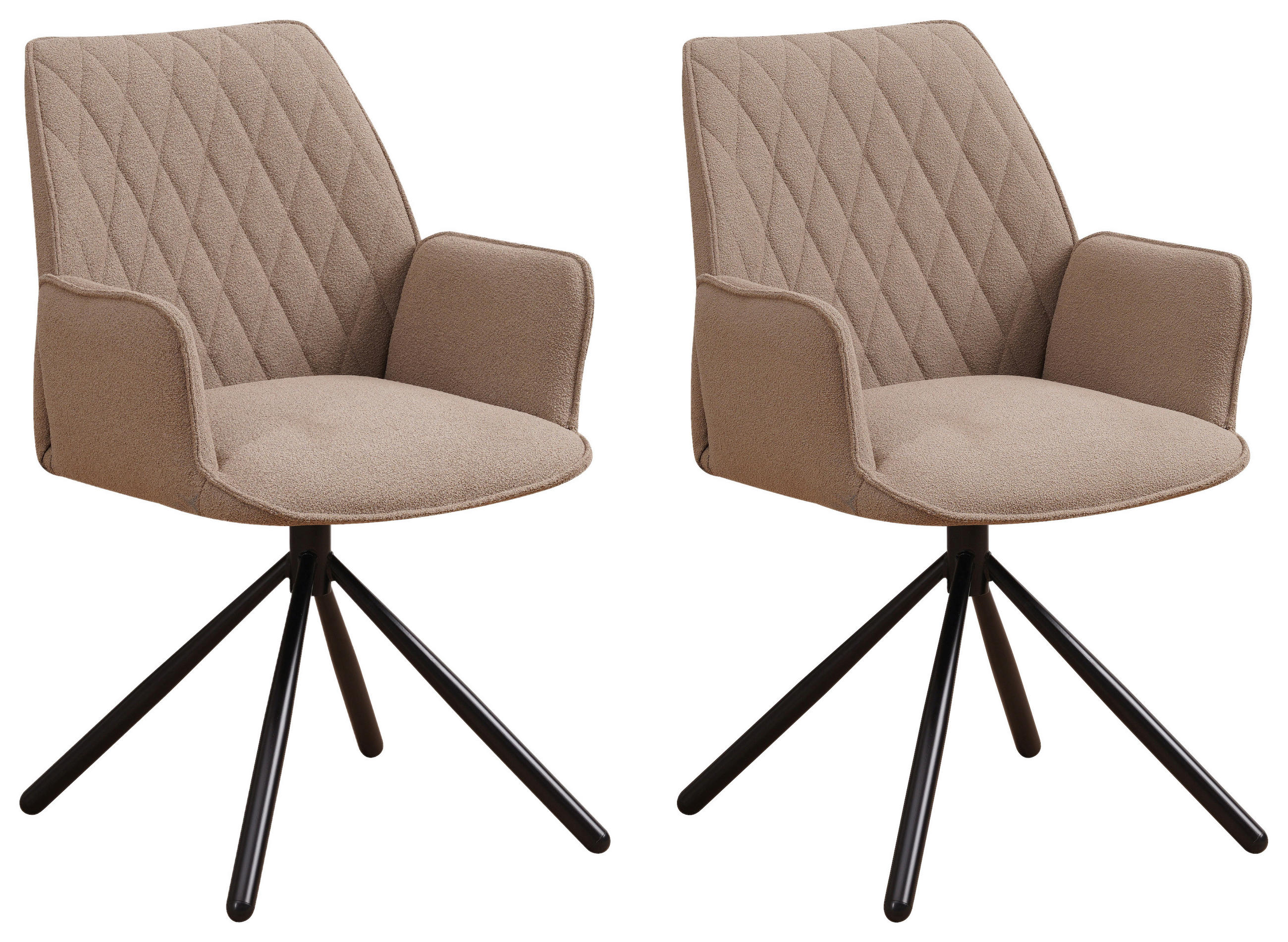 MID.YOU SADA STOLIČIEK S PODRÚČKAMI 2 kus