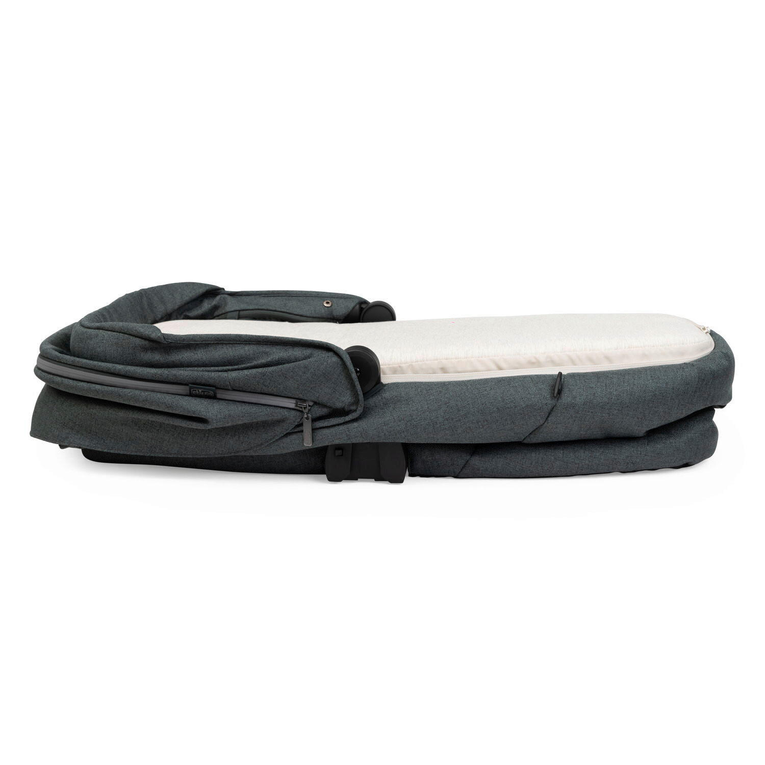 LIEGEWANNE Flexi  - Grün, Basics, Textil (43/64/83cm) - Chicco