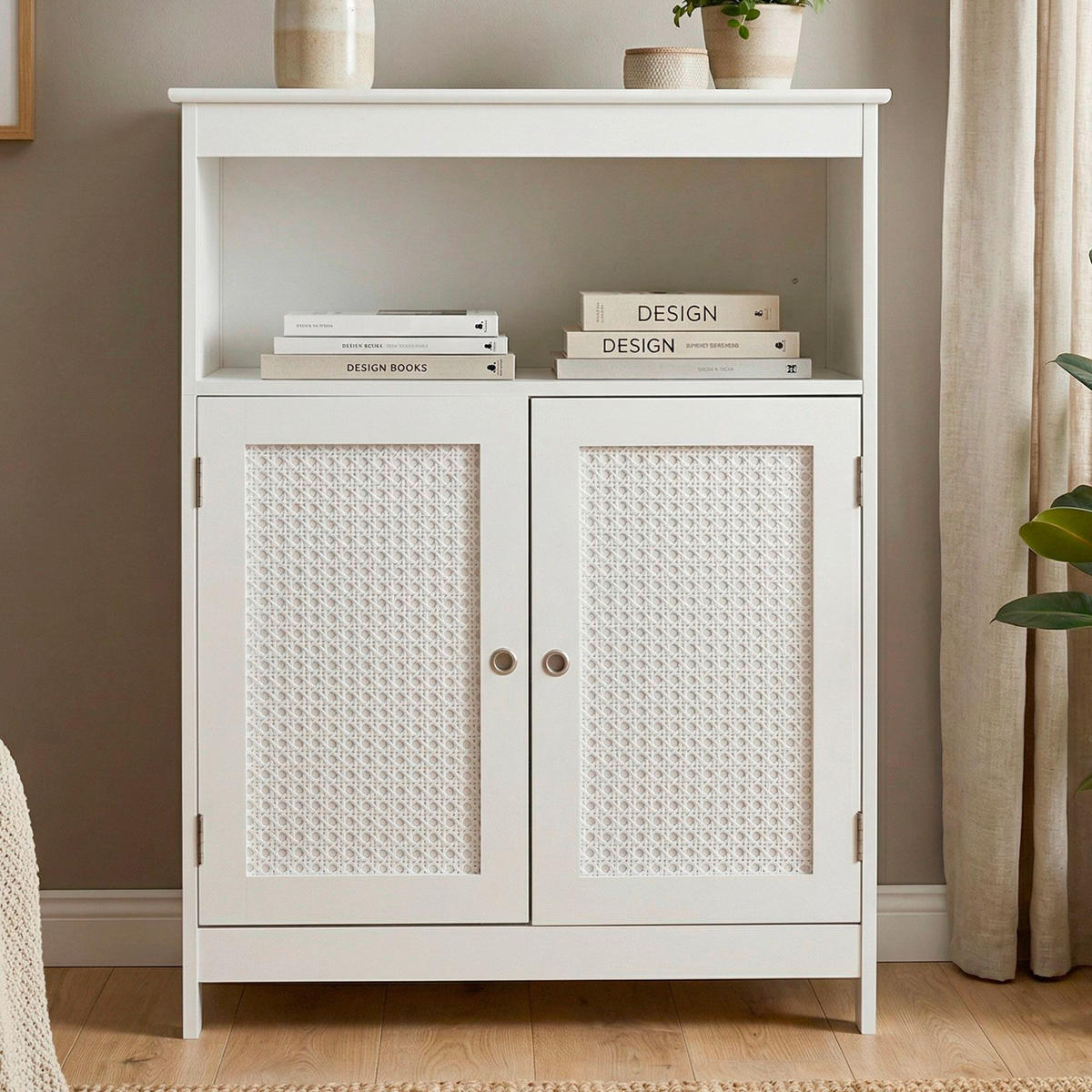 REGAL  60/80/28 cm Weiss  - Weiss, Design, Holzwerkstoff (60/80/28cm) - Livetastic