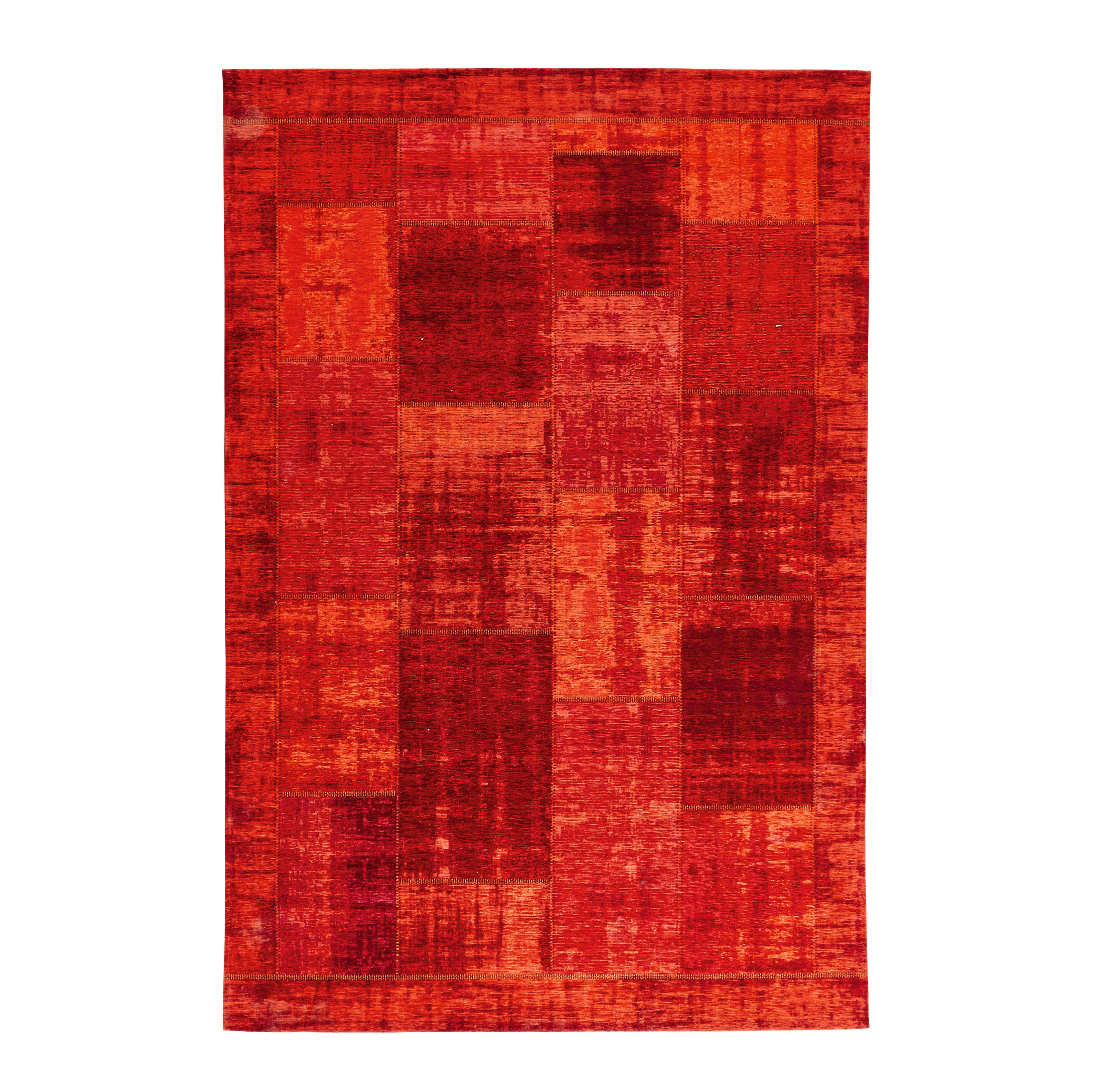 FLACHWEBETEPPICH 130/190 cm  - Dunkelrot, Trend, Textil (130/190cm) - Novel