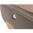 RELAXSESSEL Echtleder - Taupe, LIFESTYLE, Leder/Holz (78/107/90cm) - Welnova