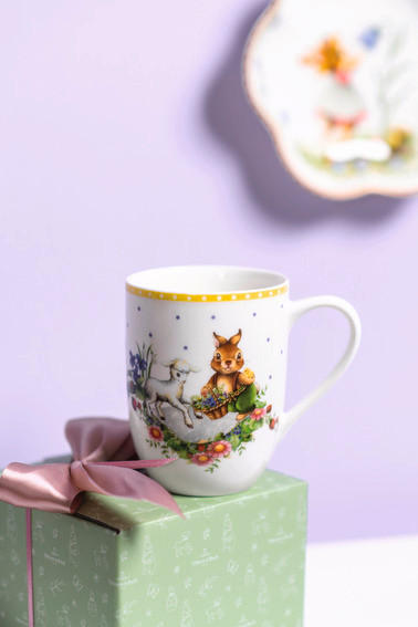 LONČEK ZA KAVO - večbarvno, Basics, keramika (11,50/7,90/10,30cm) - Villeroy & Boch