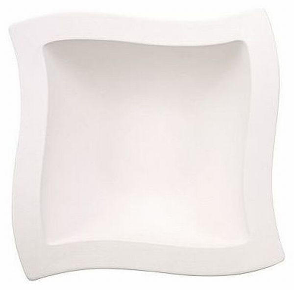 SCHÜSSEL Keramik Fine China - Weiß, Basics, Keramik (25/25cm) - Villeroy & Boch
