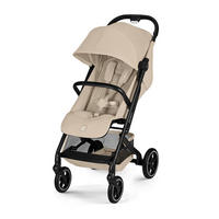 BUGGY BEEZY BLK  - Beige/Schwarz, Basics, Kunststoff/Textil (82/45,5/107cm) - cybex GOLD