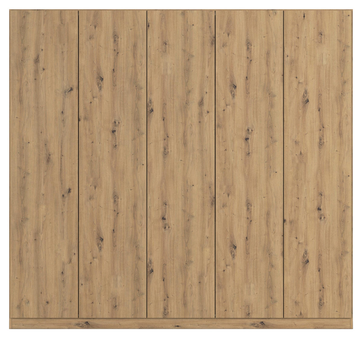 FALTTÜRENSCHRANK in Eiche Artisan  - Eiche Artisan, Holzwerkstoff (226/210/54cm) - Boxxx
