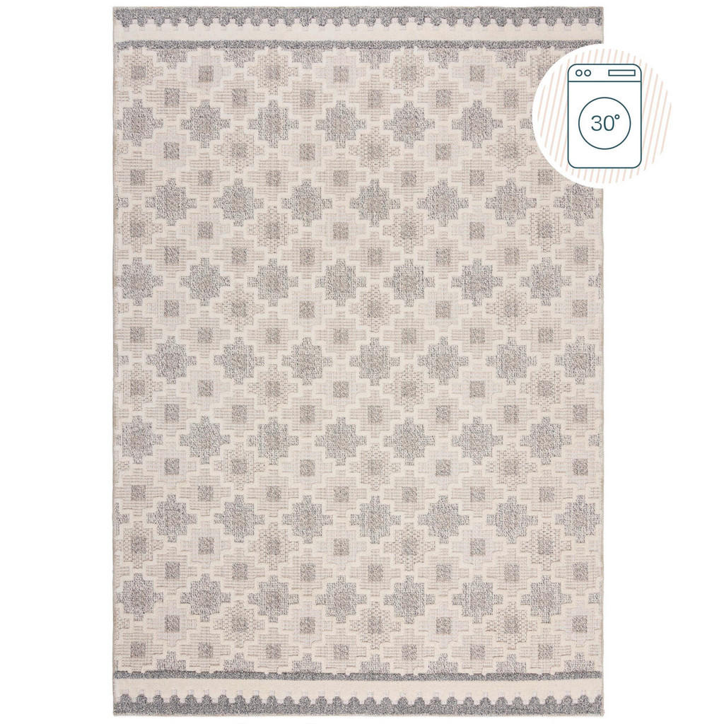 Flair Rugs TKANÝ KOBEREC, 78/150 cm sivá