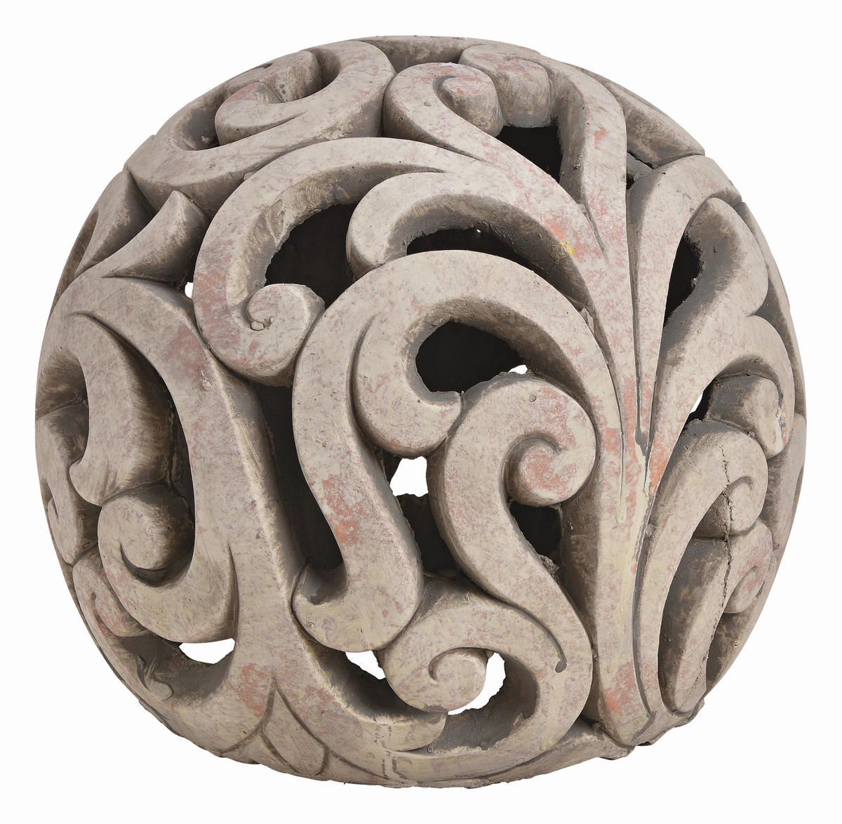 DEKOKUGEL - Braun, Basics, Keramik (22,0/22,0/19,0cm) - X-Mas