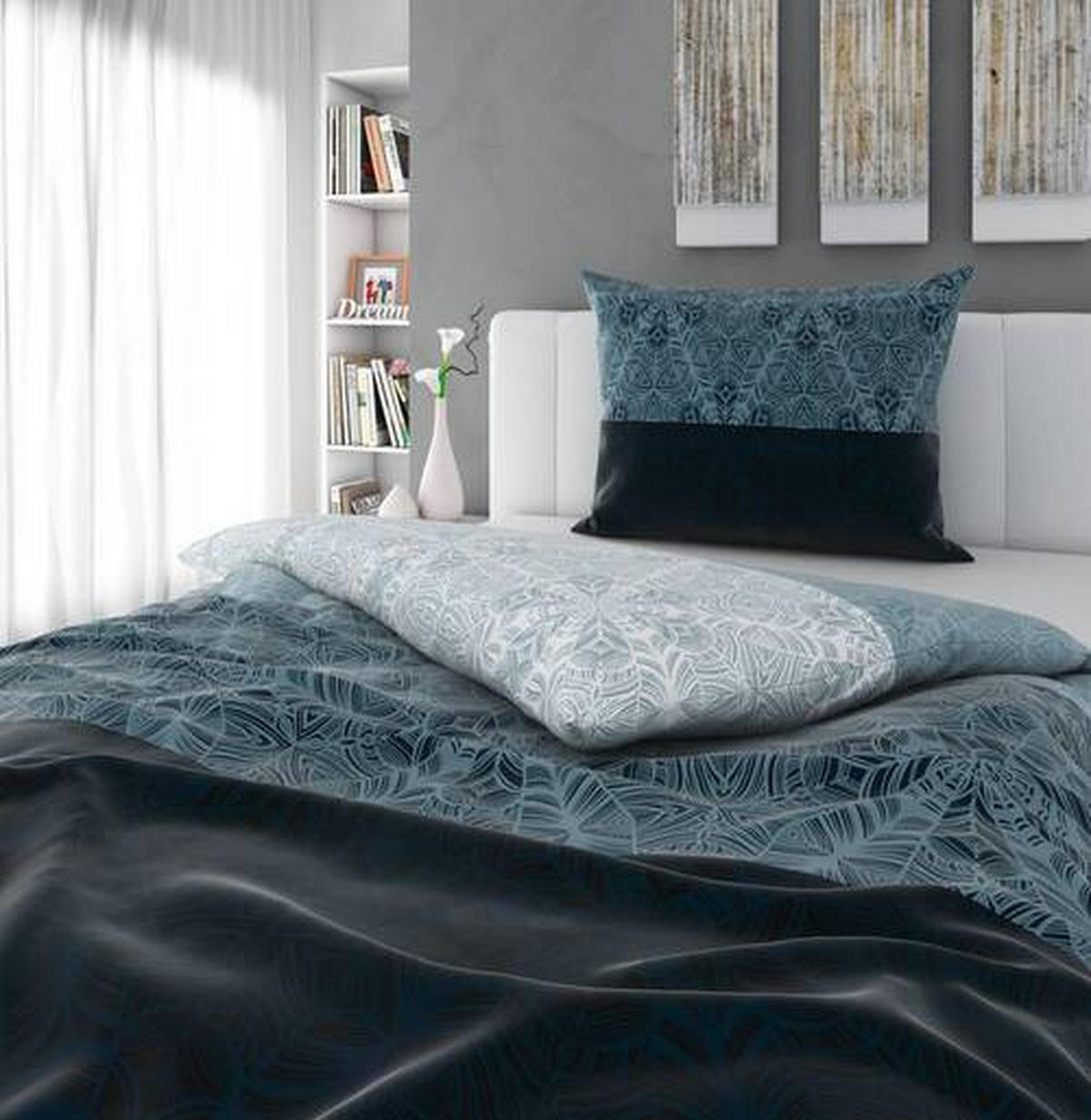 BETTWÄSCHE Satin  - Taupe, KONVENTIONELL, Textil (160/210cm) - Esposa