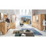 KLEIDERSCHRANK in massiv Kernbuche Buchefarben - Buchefarben/Alufarben, KONVENTIONELL, Glas/Holz (120/203/60cm) - Landscape KLEIDERSCHRANK in massiv Kernbuche Buchefarben - Buchefarben/Alufarben, KONVENTIONELL, Glas/Holz (120/203/60cm) - Landscape