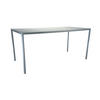 GARTENTISCH 160/80/73 cm Metall rechteckig  - Weiß, MODERN, Metall (160/80/73cm) - Jan Kurtz