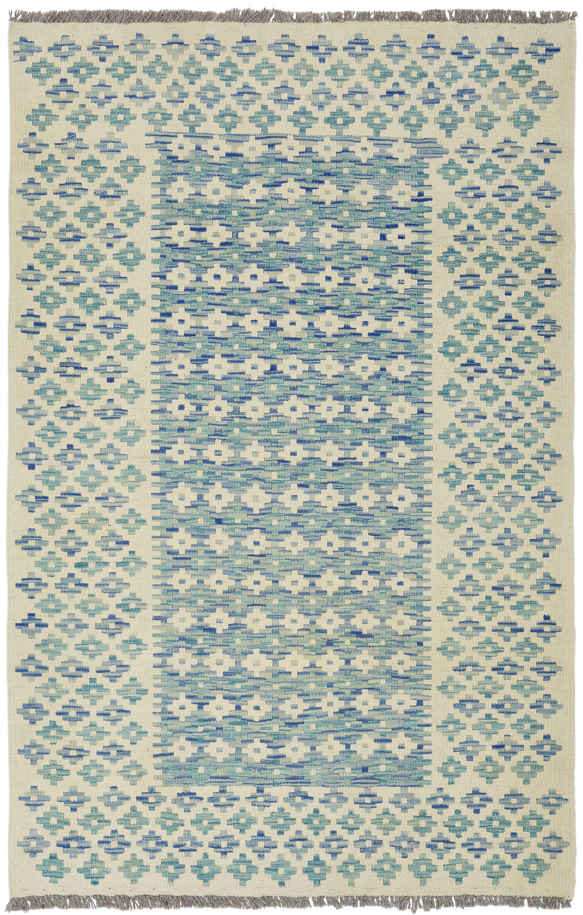ORIJENTALNI TEPIH  višebojna     - višebojna, Konvencionalno, tekstil (85/120cm) - Cazaris
