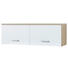 HÄNGEELEMENT Eichefarben, Weiß - Chromfarben/Eichefarben, KONVENTIONELL, Metall (120/38/38cm) - Xora HÄNGEELEMENT Eichefarben, Weiß - Chromfarben/Eichefarben, KONVENTIONELL, Metall (120/38/38cm) - Xora