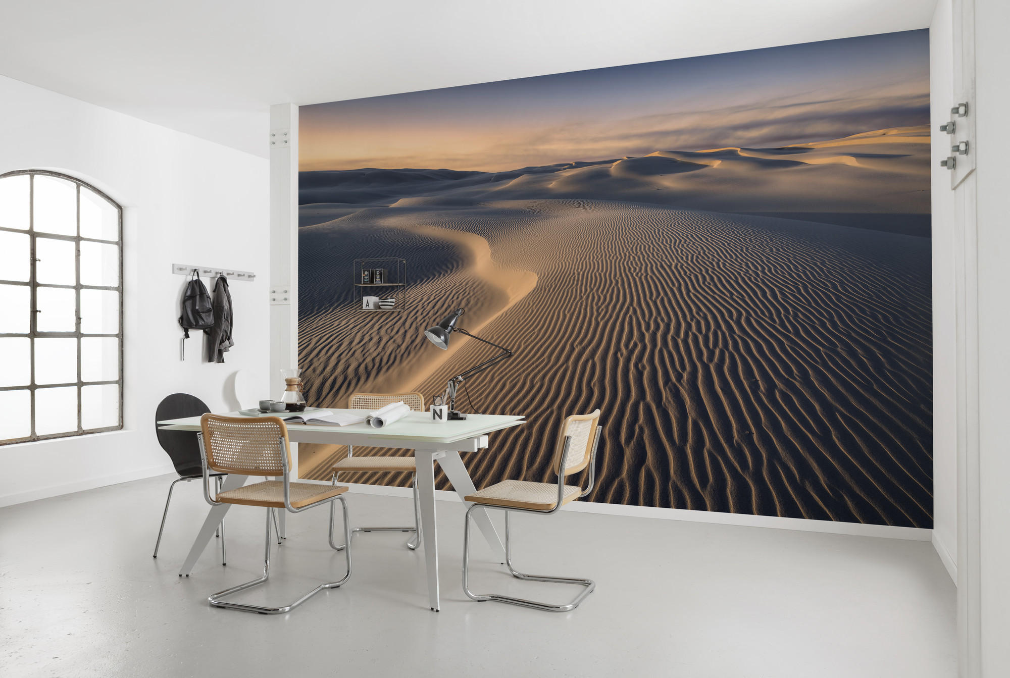 FOTOTAPETE  - Braun, Trend, Textil (450/280cm)