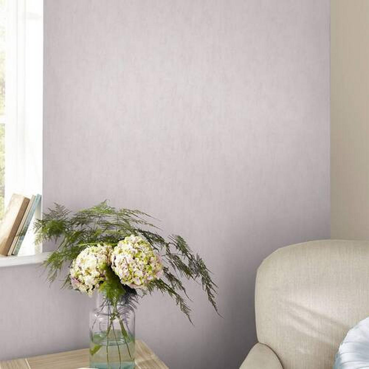 NON WOVEN-TAPET 52/1005 cm  - pink, Basics, papper/plast (52/1005cm)