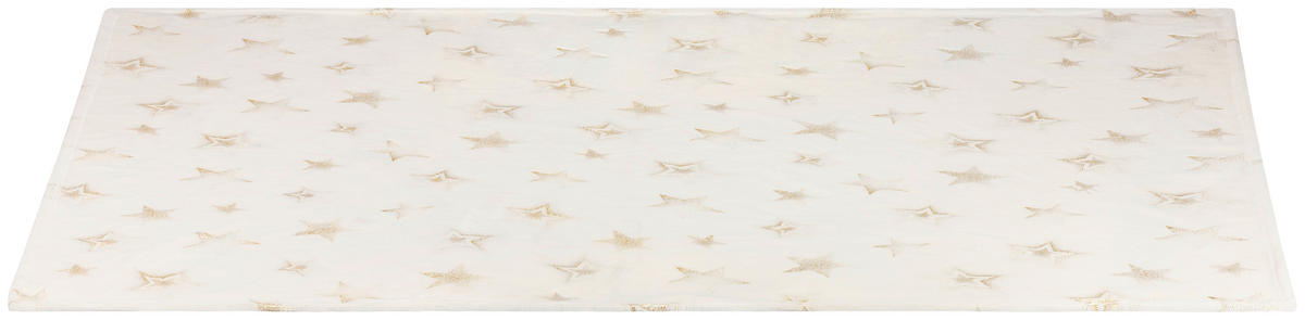 WOHNDECKE STAR 130/170 cm  - Beige, Trend, Textil (130/170cm) - X-Mas