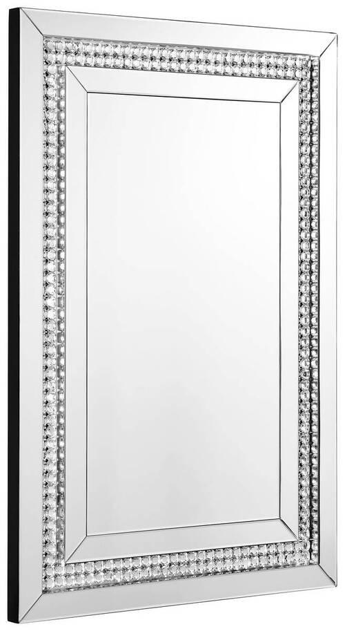 FALI TÜKÖR 80/120/4,5 cm    - ezüst, Lifestyle, faalapú anyag/Üveg (80/120/4,5cm) - Xora